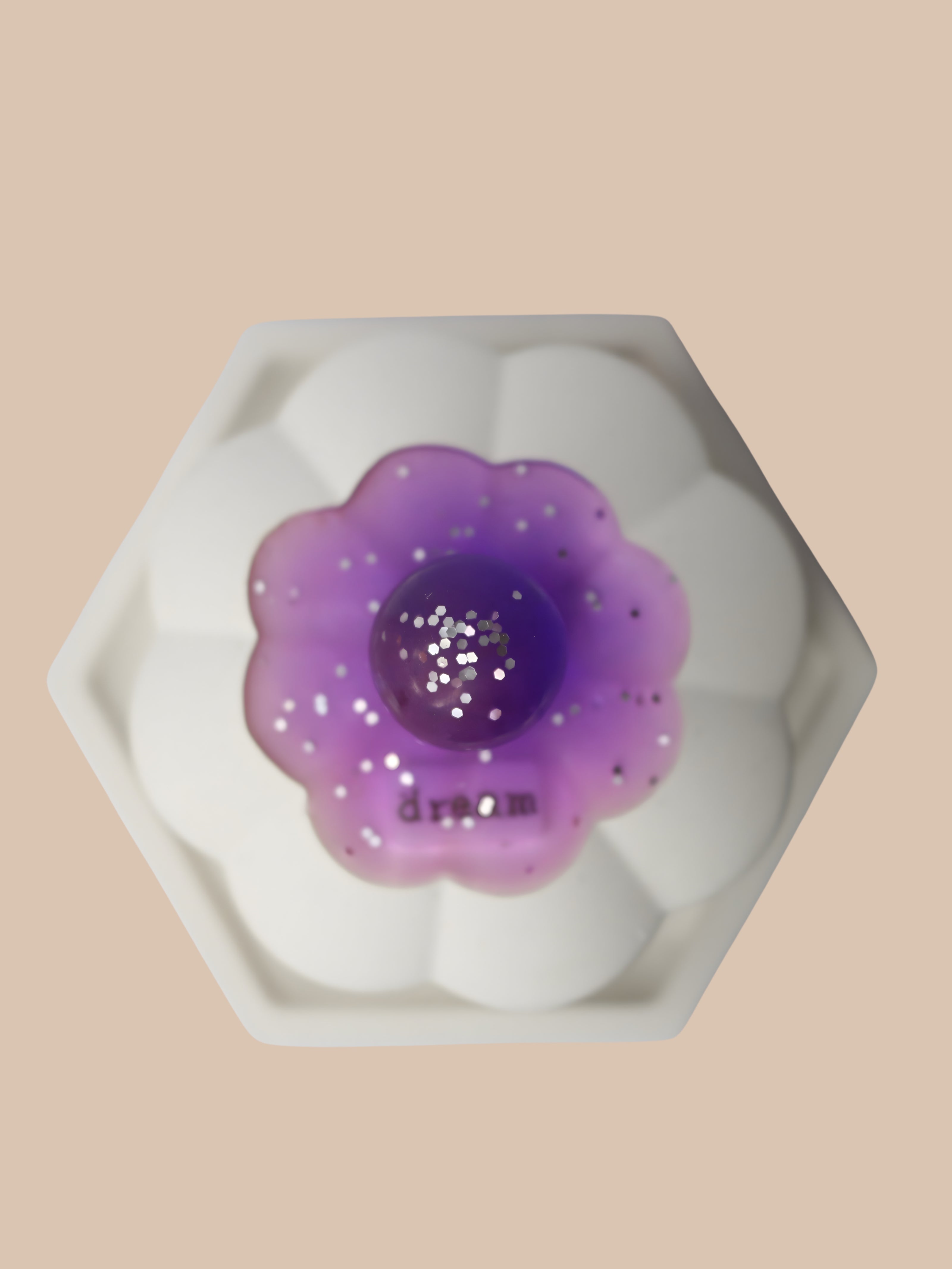 Multipurpose Fancy Jar + 3 scented tealight candles