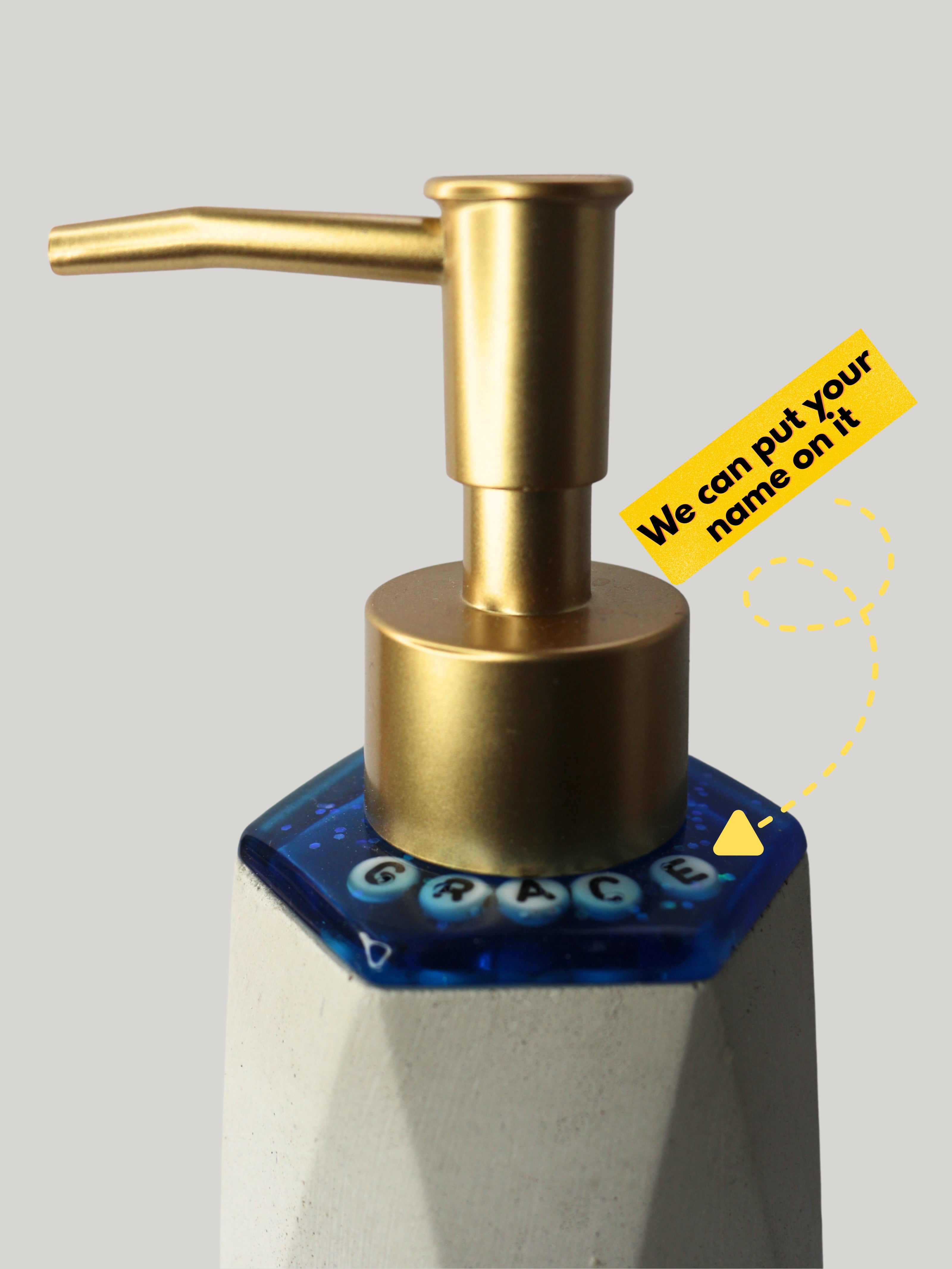 Customizable Soap Dispenser + Scented Soap