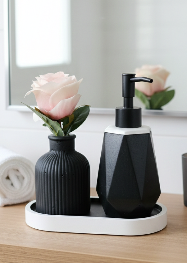 Handmade Soap Dispenser + Flower Vase