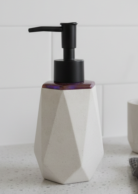 Handmade Soap Dispenser + Scented Soap